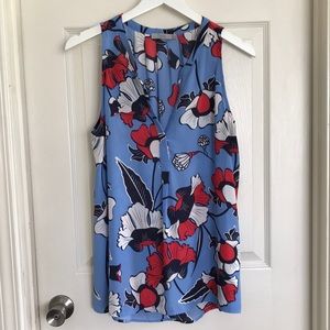 Dalia top - Size XL - Red White & Blue Sleeveless